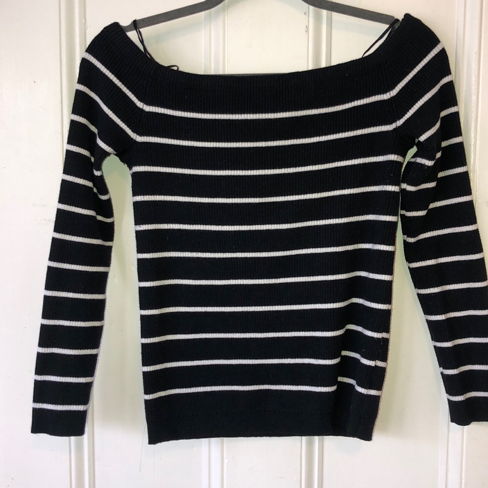 Off the shoulder sweater